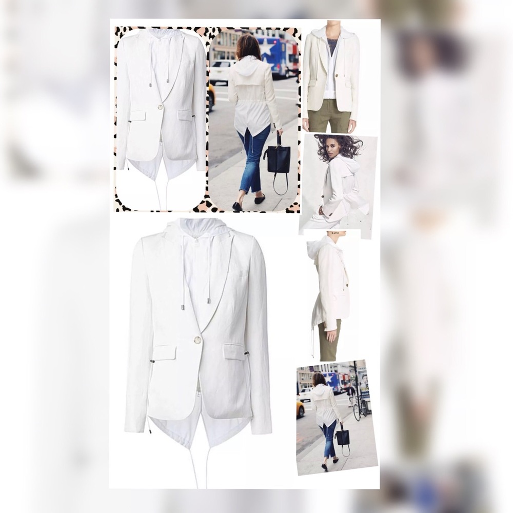 Veronica Beard Prairie Jacket with Parka Combo